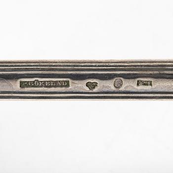 A silver ladle, 'Olga', P.G. Okblad, 1952.