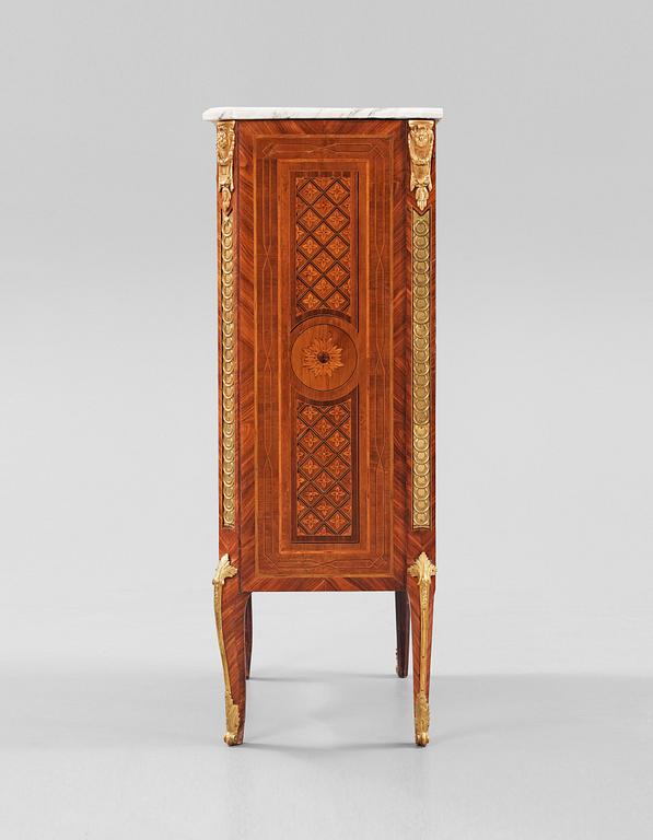 A Gustavian secretaire signed and dated by Gottlieb Iwersson 1783.