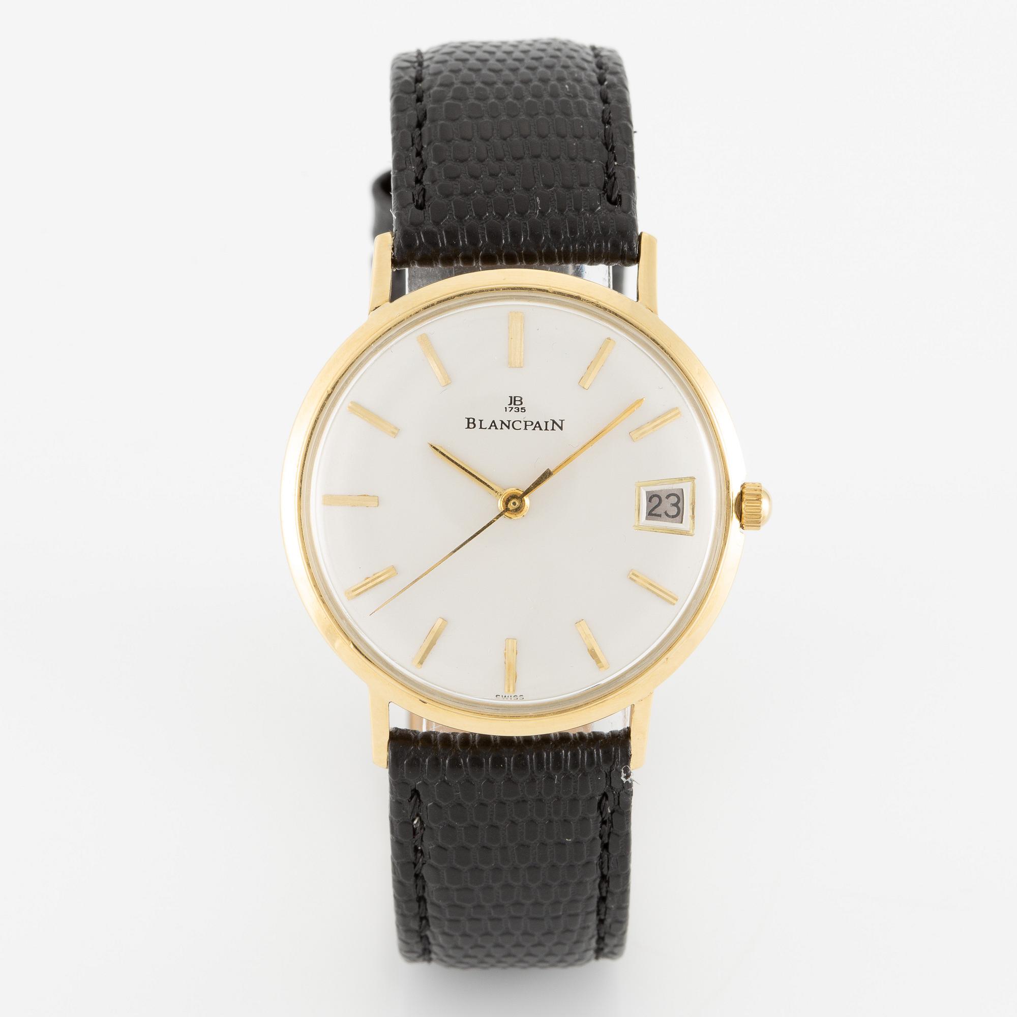 Blancpain, wristwatch, 34 mm.