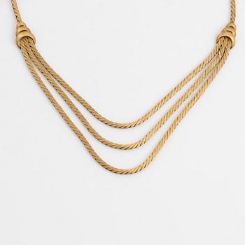 Necklace, 18K gold.