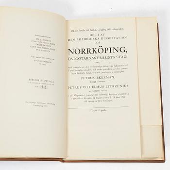 Böcker om Norrköping.