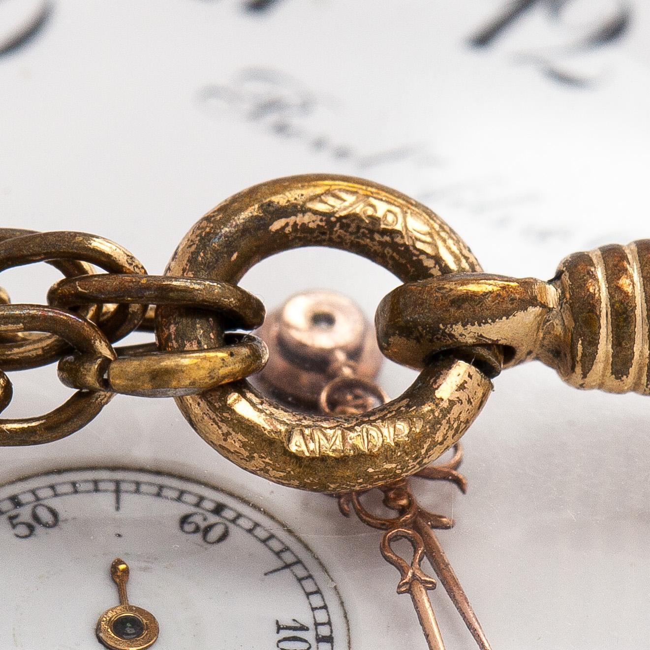 Borel Fils & Cie, fickur/mormorsur, 35,5 mm.