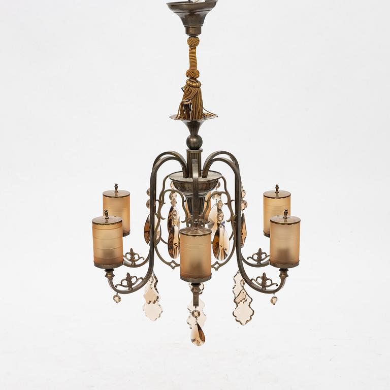 A Swedish chandelier, 1920's/30's.