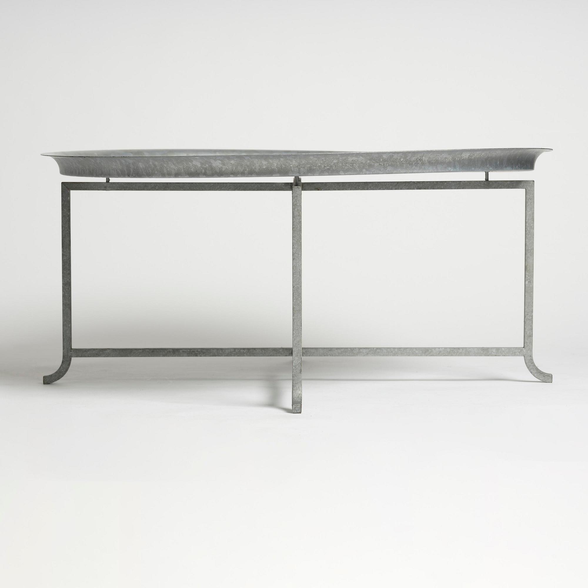 Per Öberg, a "Jeanette" coffee or garden table, ed. 10, Ambolt Smide for Interiör Plus, Stockholm, post 1993.