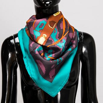 HERMÈS, TVÅ SIDENSCARFAR, "Monsieur et Madame II".
