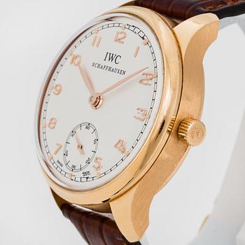 IWC, Schaffhausen, Portuguese Minute Repeater, wristwatch, 44 mm.