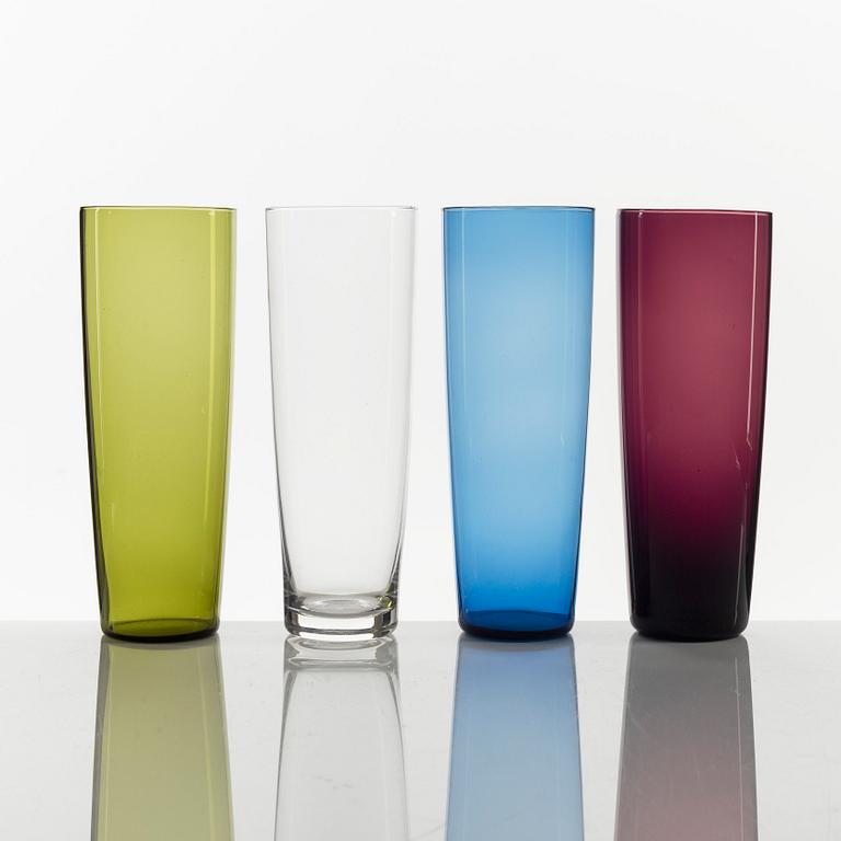 Tapio Wirkkala, glas, 11 st, modell 2204, Iittala. I produktion 1956-1969.