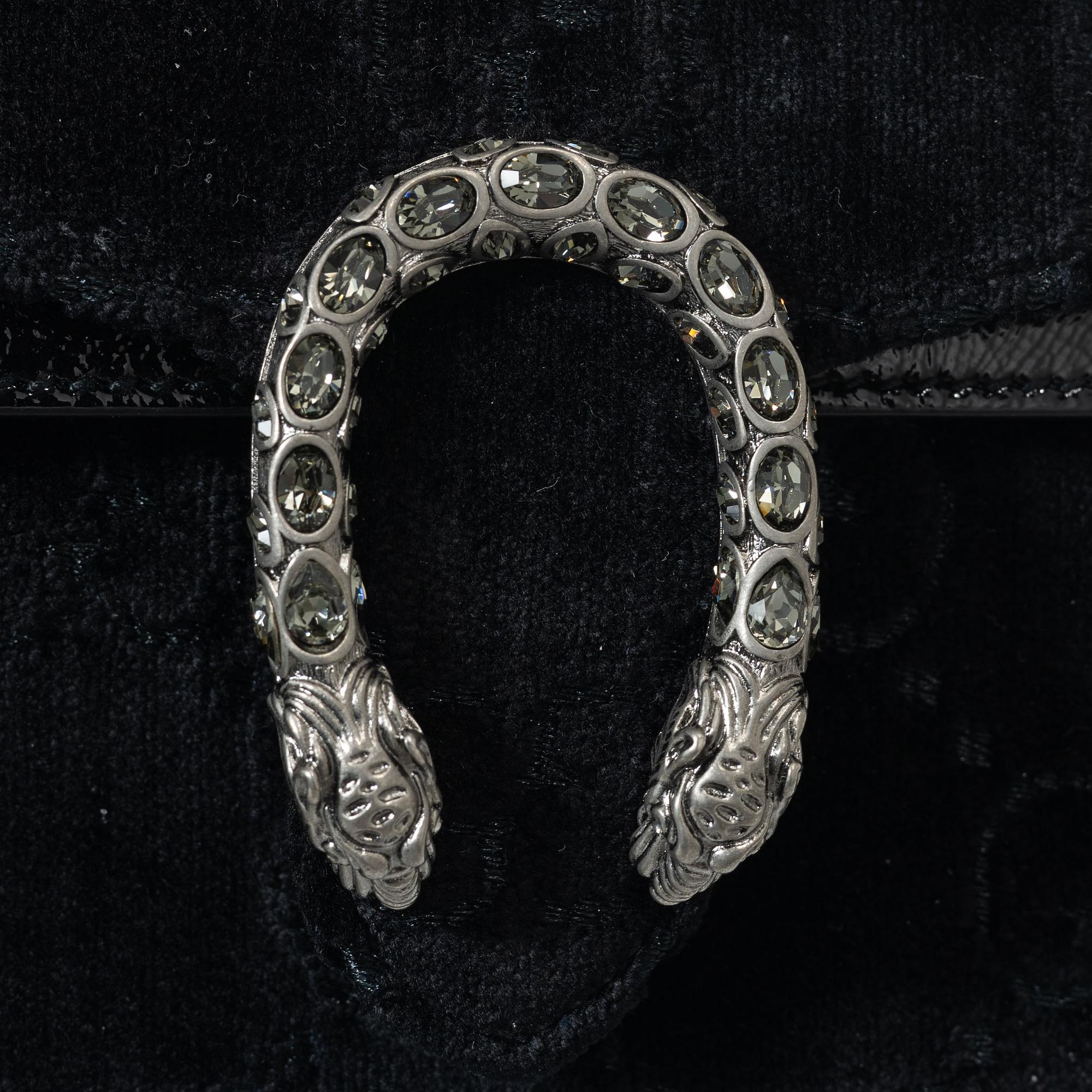 Gucci, Bag, "GG Embossed Velvet Dionysus Mini Shoulder Bag".