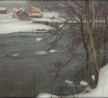 Victor Westerholm, View from Karjaa.