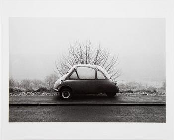 Martin Parr, fotografi signerat a tergo.