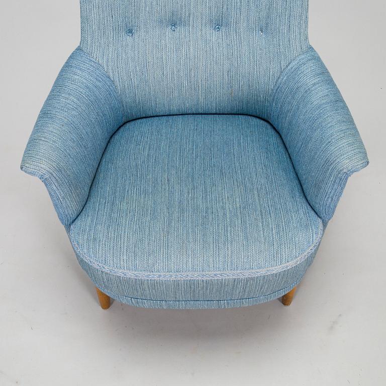 Carl Malmsten, fåtölj, "Samsas" 1900-talets andra hälft.