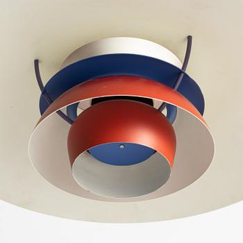 A 'PH5' ceiling lamp by Poul Henningsen for Louis Poulsen, Denmark.