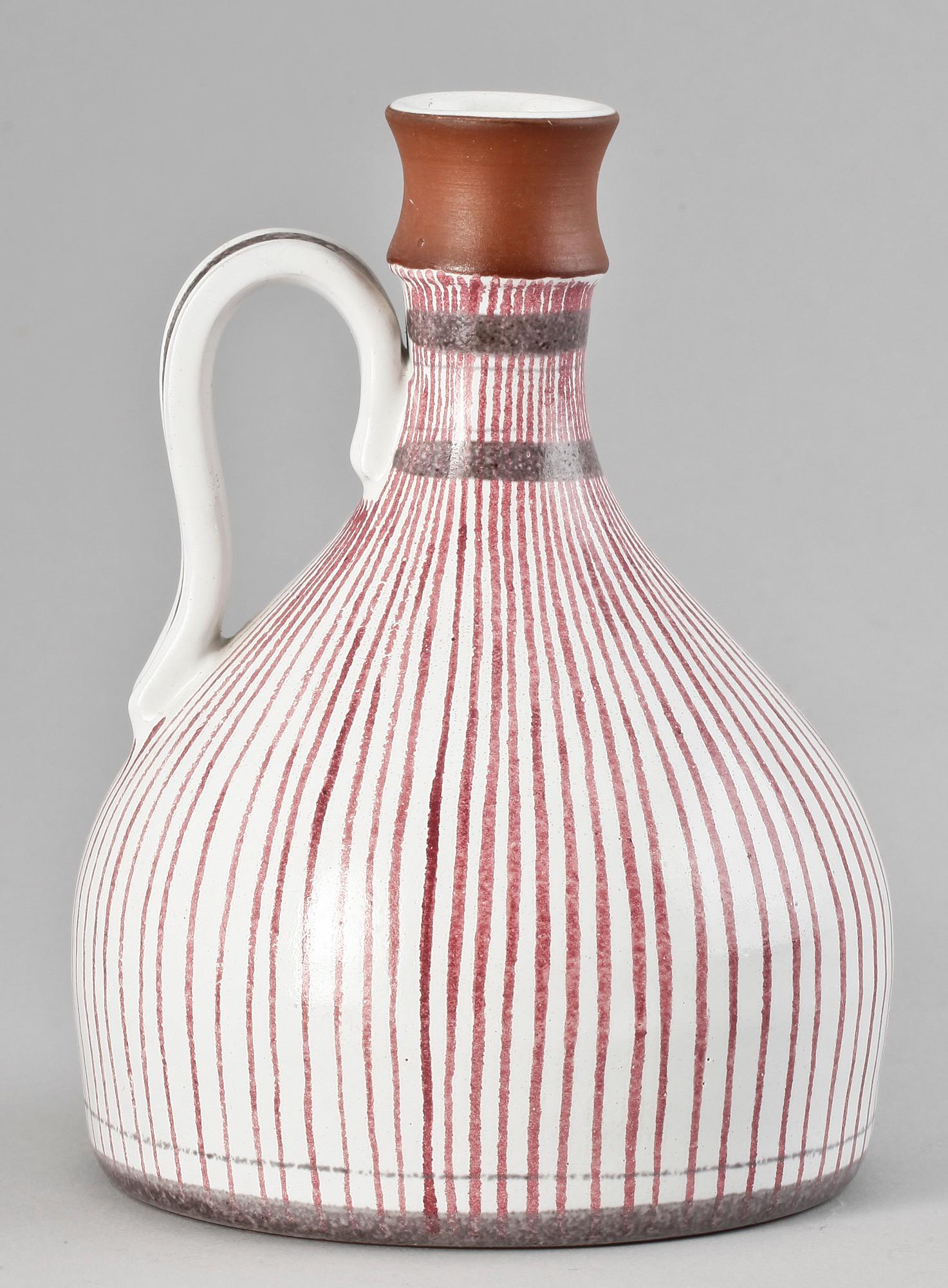 HÄNKELVAS, fajans, Stig Lindberg, 1940/50-tal.