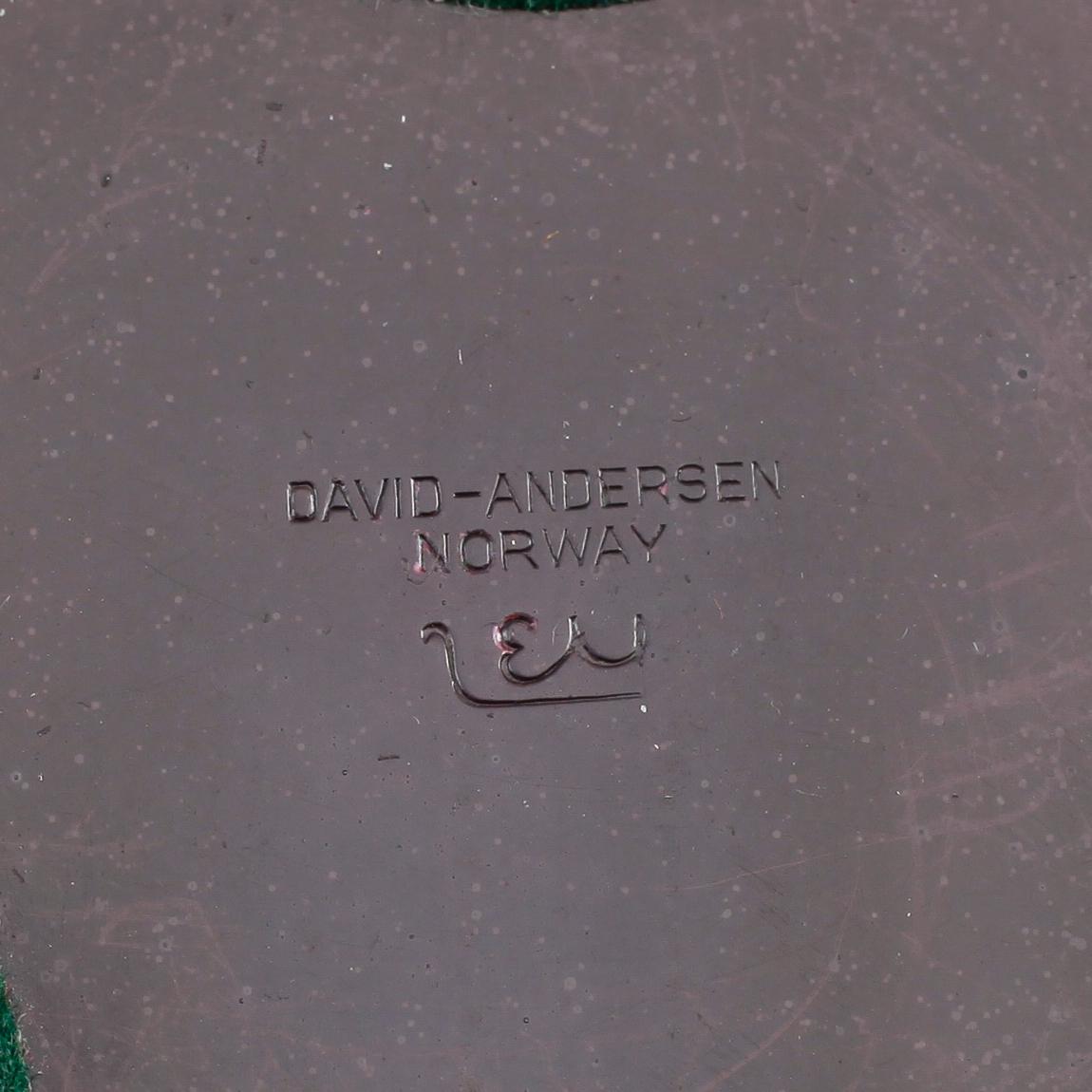 FAT, emalj, David Andersen, Norge.