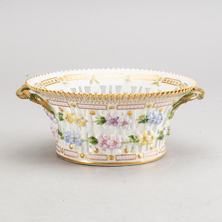 ROYAL COPENHAGEN, a "Flora Danica" porcelain bowl.