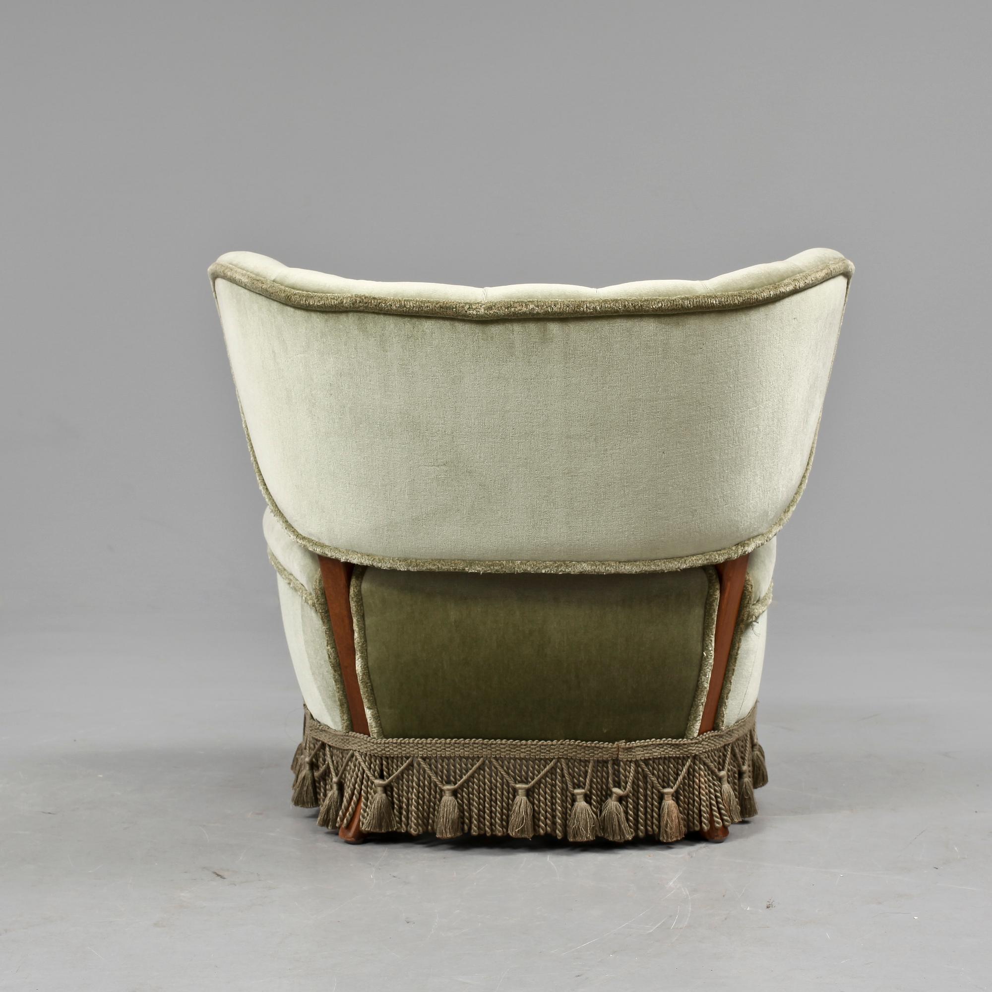 FÅTÖLJ, Otto Schultz, omkring 1900-talets mitt.