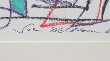 SVEN DELBLANC, 1931-1992, krita, signerad,
