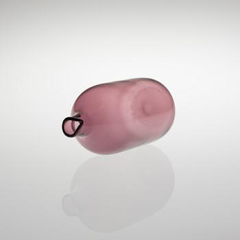 TIMO SARPANEVA, Fågelflaska, glas, signerad Timo Sarpaneva 2500. Iittala, 1957-1966.