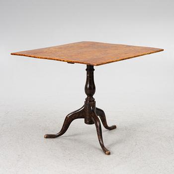 Fällbord,  av Jacob Sjölin (mästare i Köping och Kungsör 1767-85).