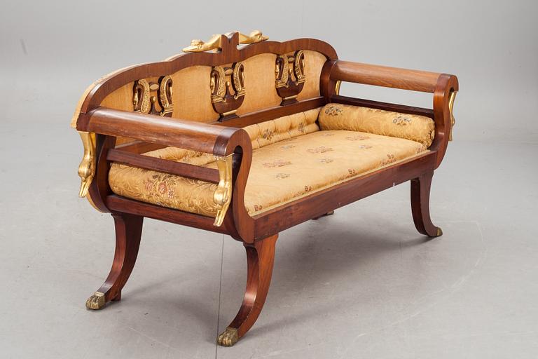 SOFFA, Empirestil, 1800-talets slut.