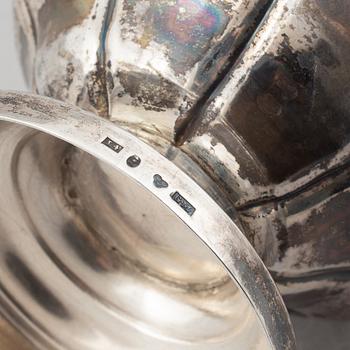 A Swedish Silver Creamer, mark of Gustaf Möllenborg, Stockholm 1841.