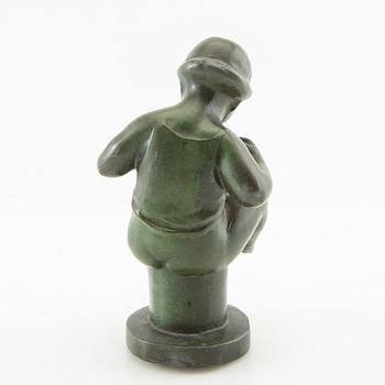 Sven-Otto Lindström, sculpture Bathing Boy.