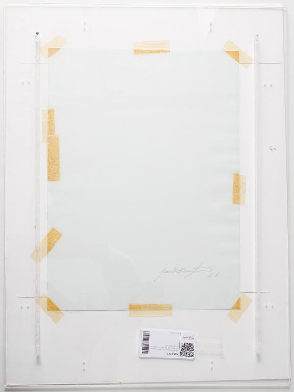 Jan Bengtsson, a photograph, signed and dated -88 on the passepartout and veso.
