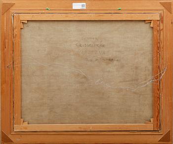 GUSTAF ADOLF FAHLE, olja på duk, signerad och daterad 63.