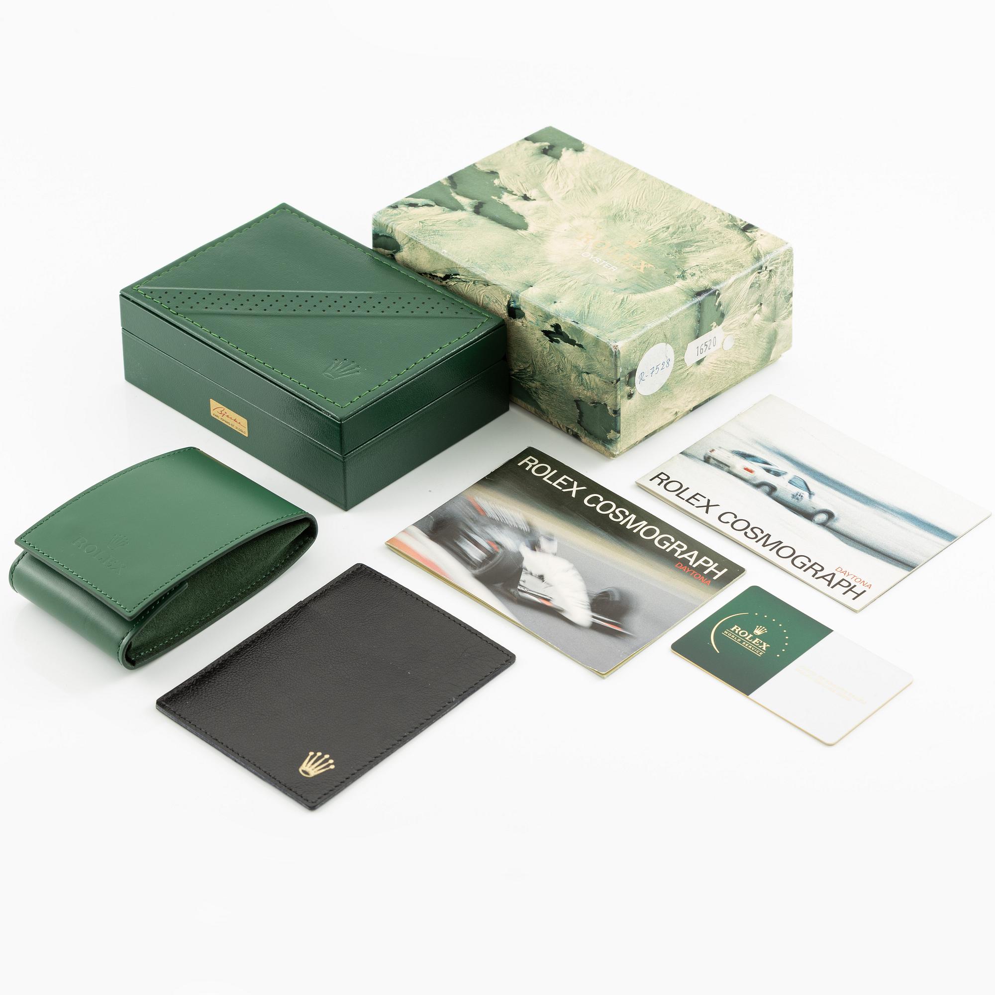 Rolex, Daytona, "Floating Cosmograph", "Inverted 6", "225 Bezel", "Zenith", chronograph, wristwatch, 40 mm.