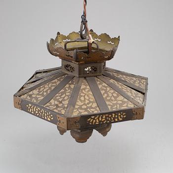 A Japanese lantern/lamp, circa 1900.