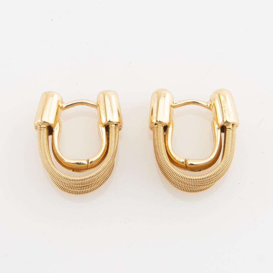 Marco Bicego, Earrings a pair of 18K gold, Italy.