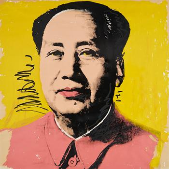 501. Andy Warhol, "Mao".