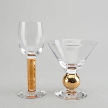 GUNNAR CYRÉN, glas,  4+4 st "Nobel", Orrefors.