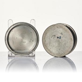 Firma Svenskt Tenn, a pewter box, Stockholm, 1936.