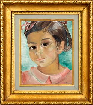 Zoia Krukovskya Lagerkrans, , oil on panel, signed,