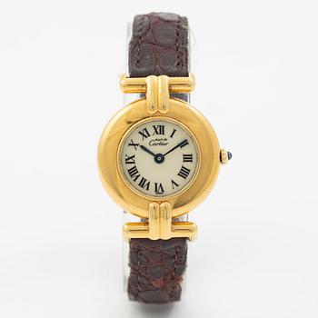 must de Cartier, Colisée, armbandsur, 24 mm.