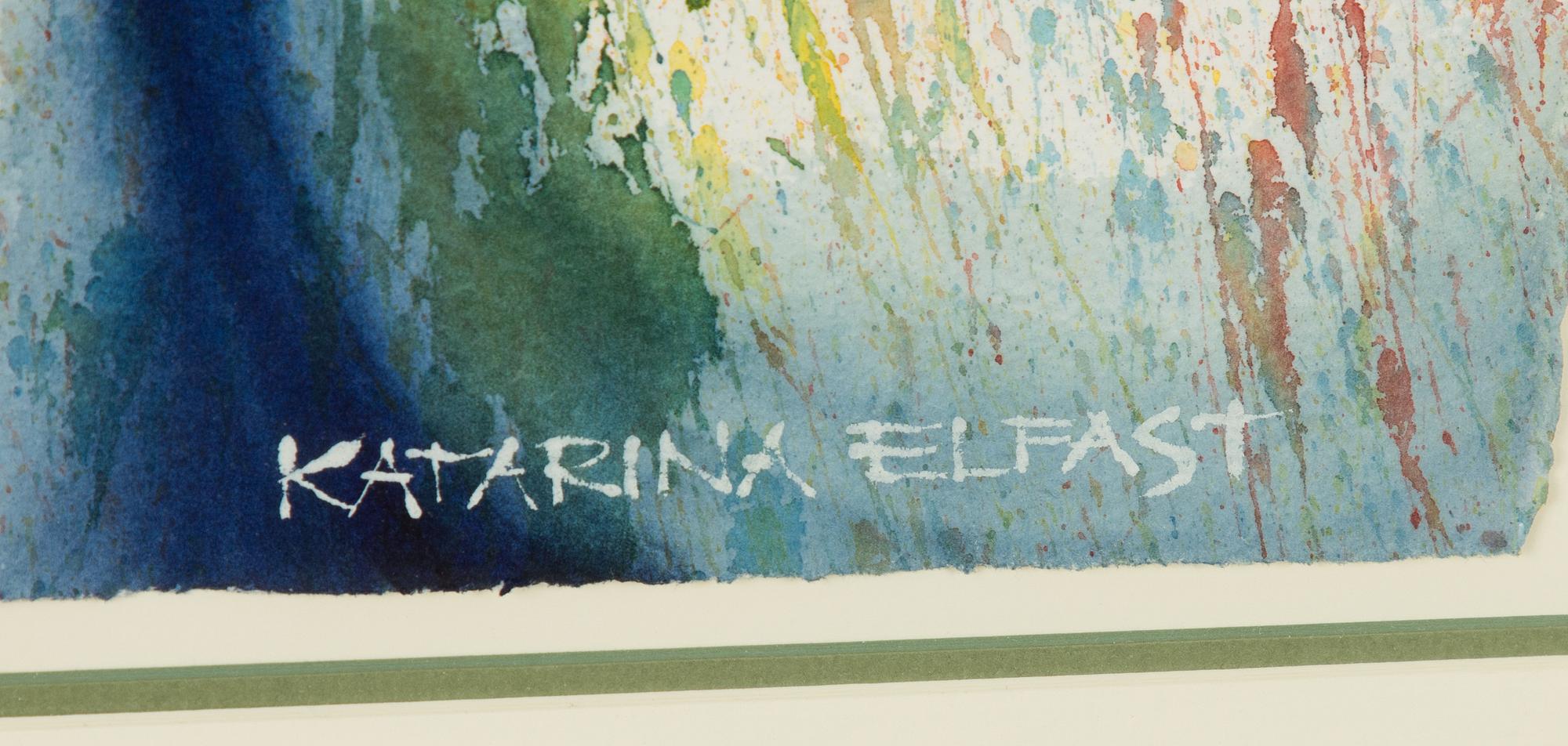 Katarina Elfast, Modellstudie.