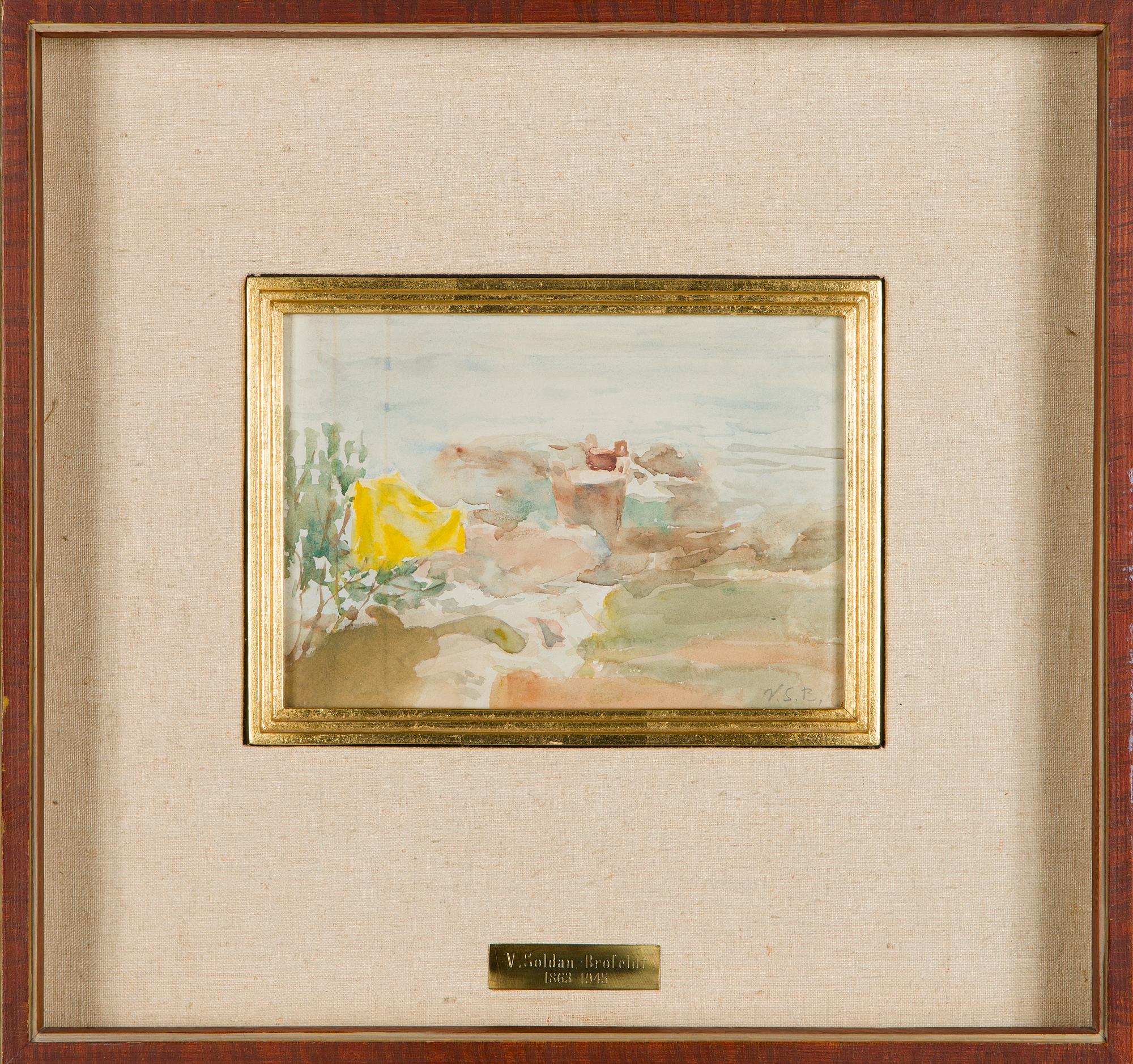 Venny Soldan-Brofeldt, Laundry by the Shore.