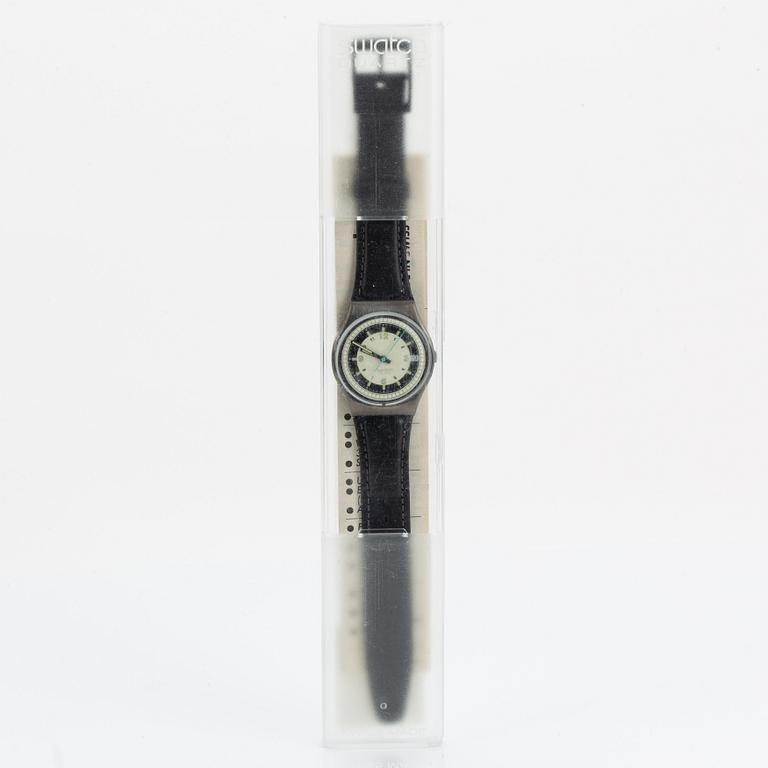 Swatch, MBA, wristwatch, 34 mm.