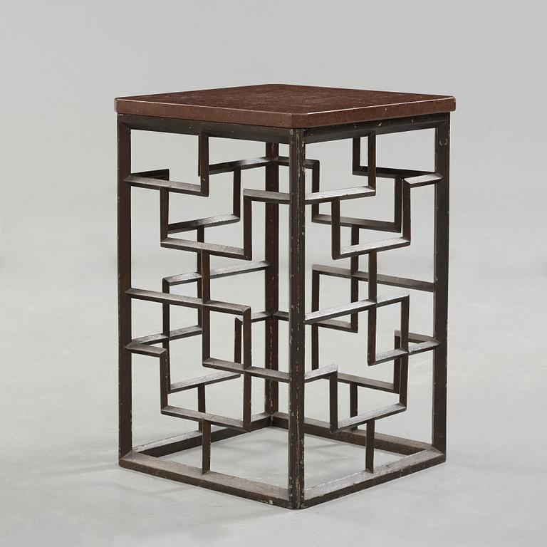 Carl Hörvik, 'Blomster', a Swedish grace cast iron flower table, Näfveqvarns Bruk, Sweden early 1920's.