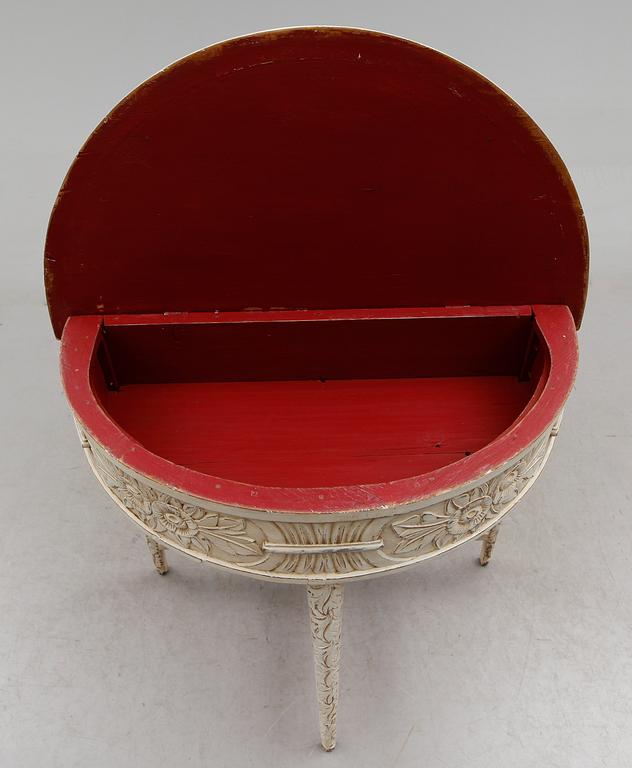 VÄGGBORD, troligen Norge, 1800-talets andra hälft.