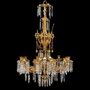 A late 19th century chandelier.