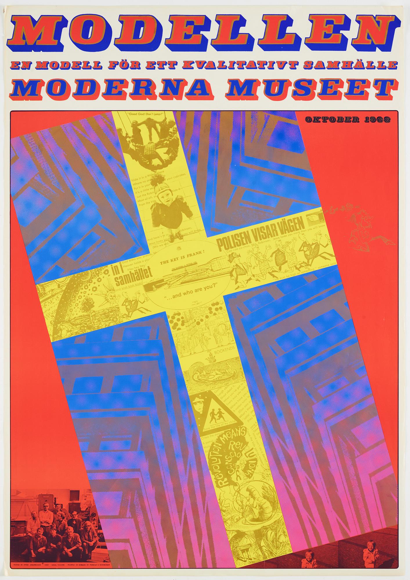 Sture Johannesson, poster, 1968.