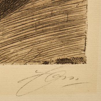 Anders Zorn, "Bärsärk".