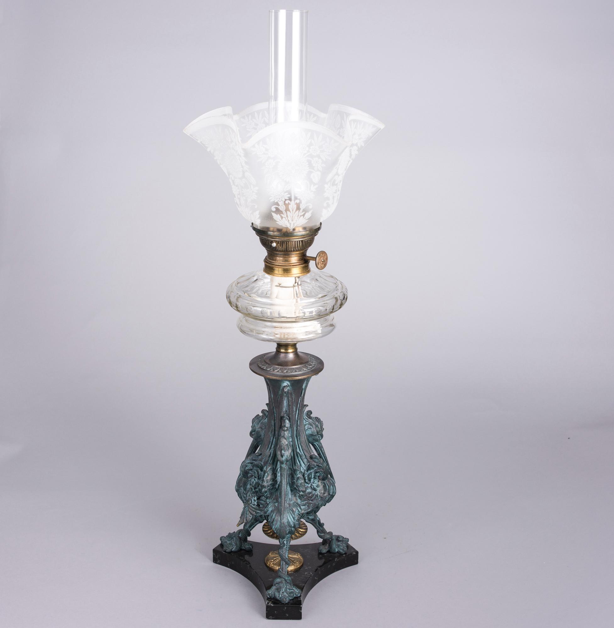 FOTOGENLAMPA, 1900-talets början.
