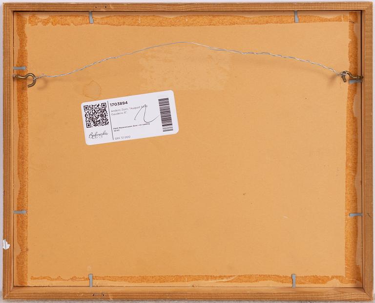 Anders Zorn, "August Saint Gaudens II".