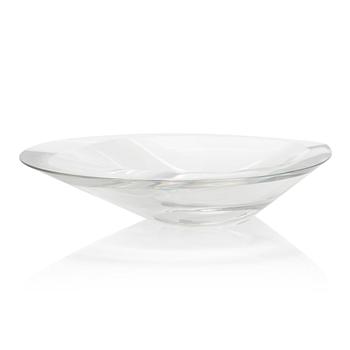 Tapio Wirkkala, konstglas, skål, signerad Tapio Wirkkala, Iittala -56.