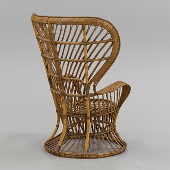 GIO PONTI, fåtölj, Bonacina, Italien, 1950-tal.
