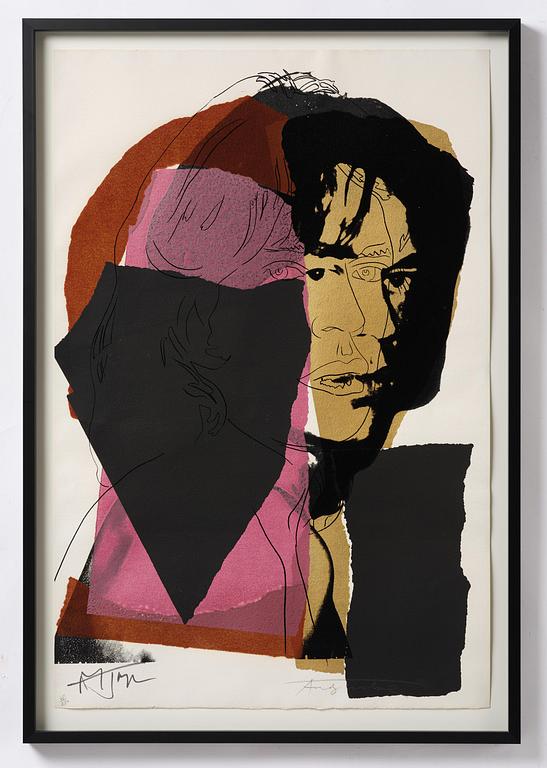 Andy Warhol, "Mick Jagger".
