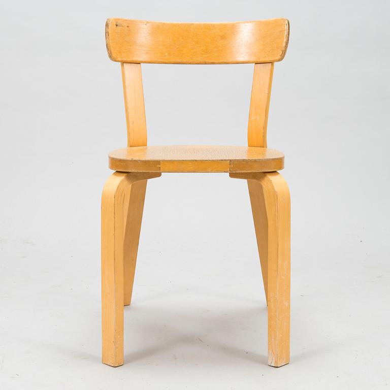 ALVAR AALTO, skrivbord och stol, Artek 1900-talets mitt.